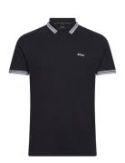 Paddy Sport Polos Short-sleeved Navy BOSS