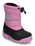 Boots, Wp, -25 Vinterstøvletter Pull On Pink Color Kids