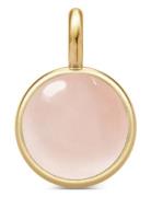 Prime Pendant - Gold/Milky Rose Halskjede Anheng Pink Julie Sandlau