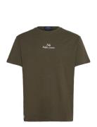 26/1 Jersey-Ssl-Tsh Tops T-shirts Short-sleeved Khaki Green Polo Ralph...