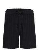 James_Terry_Shorts Joggebukser Black BOSS