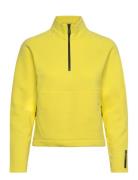 W Race T-Neck Sport Sweat-shirts & Hoodies Sweat-shirts Yellow Sail Ra...