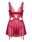 Billie Babydoll Bodies Slip Red Hunkemöller