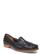 Loafer Mokasiner Lave Sko Black ANGULUS