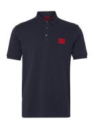 Dereso222 Tops Polos Short-sleeved Blue HUGO