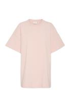 Millogz Over Tee Tops T-shirts & Tops Short-sleeved Pink Gestuz