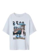 Nkmvoto Ss Nreg Top Tops T-shirts Short-sleeved White Name It