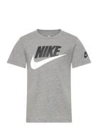 Nkn Futura Evergreen Sport T-shirts Short-sleeved Grey Nike