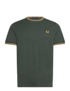 Twin Tipped T-Shirt Designers T-shirts Short-sleeved Khaki Green Fred ...