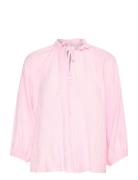 Kalianna Blouse Tops Blouses Long-sleeved Pink Kaffe