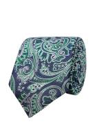 Slhpreben Silk Tie Slips Navy Selected Homme