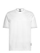 H-Thompson 40_Psncsa Tops T-shirts Short-sleeved White BOSS