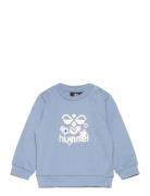 Hmllime Sweatshirt Sport Sweat-shirts & Hoodies Sweat-shirts Blue Humm...