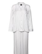 Ci Stripe_Long Set Pyjamas Cream BOSS