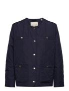 Quilted Jacket Vattert Jakke Navy GANT