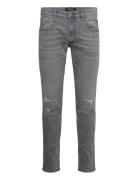 Anbass Trousers Slim 573 Eco Plus Bottoms Jeans Slim Grey Replay