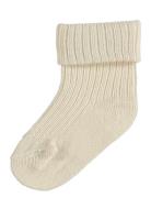 Nbmnobbu Sock Socks & Tights Baby Socks Beige Name It