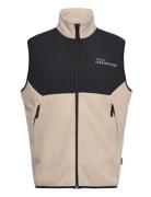 Halo Blocked Fleece Vest Sport Vests Cream HALO