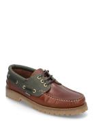 Barbour Deck Boat Shoe Båtsko Sko Brown Barbour