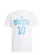 Y Messi N&N G T Sport T-shirts Short-sleeved White Adidas Performance