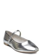 Woms Ballerina Ballerinasko Ballerinaer Silver Tamaris