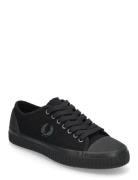 Hughes Low Canvas Lave Sneakers Black Fred Perry