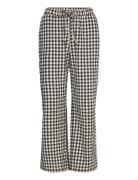 Trousers Pyjama Seersucker Pyjamasbukser Pysjbukser Black Lindex