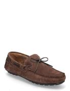 Barbour Courage Shoe Mokasiner Lave Sko Brown Barbour