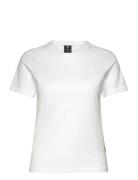 Nifous R T Wmn Tops T-shirts & Tops Short-sleeved White G-Star RAW