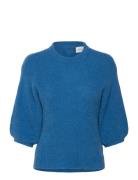 Mschhila Hope 2/4 Pullover Tops Knitwear Jumpers Blue MSCH Copenhagen