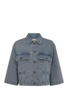 Mmpenn Ice Rivet Jacket Dongerijakke Denimjakke Blue MOS MOSH