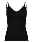 Rwbeatha Sl Regular Singlet Top Tops T-shirts & Tops Sleeveless Black ...