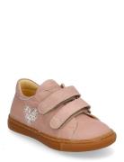 Shoes - Flat - With Velcro Lave Sneakers Pink ANGULUS