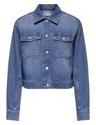 Onllumi Ls Jacket Dnm Pim Noos Dongerijakke Denimjakke Blue ONLY