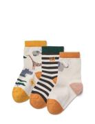 Silas Socks 3-Pack Socks & Tights Socks Cream Liewood