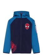 Jacket Outerwear Softshells Softshell Jackets Blue Spider-man