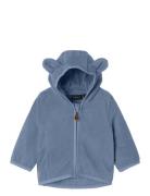 Nbnmeeko Jacket Solid Outerwear Fleece Outerwear Fleece Jackets Blue N...