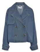 Nmarizona Short Trenchcoat Dongerijakke Denimjakke Blue NOISY MAY