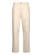 Relaxed Fit Formal Pants Bottoms Trousers Formal Cream Lindbergh