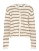 Kbune Cardigan Tops Knitwear Cardigans Beige Karen By Simonsen