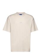 Nalono Tops T-shirts Short-sleeved Cream HUGO BLUE