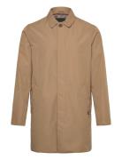 Water Repellent Mac Coat Tynn Kåpe Beige Lindbergh Black