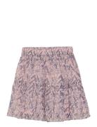 Skirt Flower Dobby Dresses & Skirts Skirts Short Skirts Pink Creamie