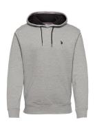 Uspa Sweatshirt Brayden Men Tops Sweat-shirts & Hoodies Hoodies Grey U...