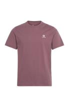 Star Chevron Tee Vgh Sport T-shirts Short-sleeved Red Converse