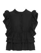 Fulton Tops Blouses Sleeveless Black Munthe