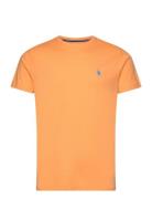 Uspa T-Shirt Arjun Men Tops T-shirts Short-sleeved Orange U.S. Polo As...