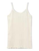 Faunasy Poientelle Top Tops T-shirts Sleeveless Cream Sofie Schnoor Yo...