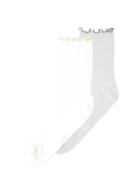 Nkfbeline 2P Sock Socks & Tights Socks White Name It