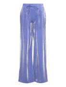 Dante6-Soir Shimmer Wide Leg Pants Bottoms Trousers Wide Leg Blue Dant...